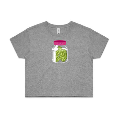 Emlar - Pickle Jar - AS Colour CROP TEE - 4062 Thumbnail