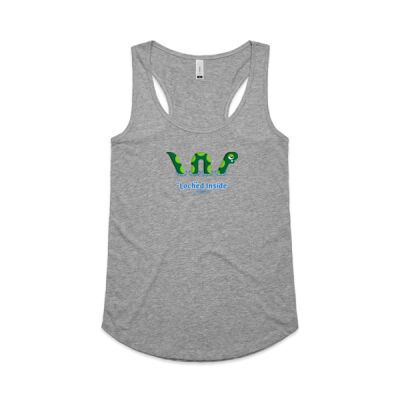 Rab Designs - Loched Inside - AS Colour Women's Yes Racerback Tank Thumbnail