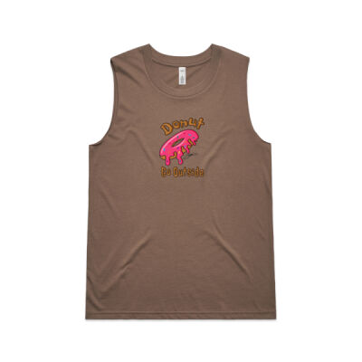 Rab Designs - Donut go outside - AS Colour Women's Brooklyn Tank Thumbnail