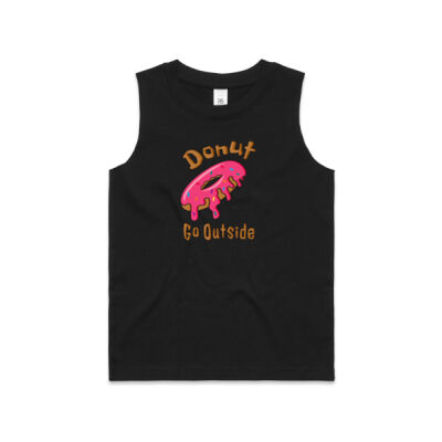 Rab Designs - Donut go outside - AS Colour Kids Barnard Tank Thumbnail