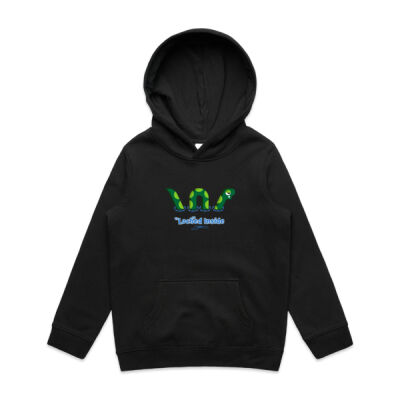 Rab Designs - Loched In - AS Colour Youth / Kids Supply Hooded Sweatshirt Thumbnail