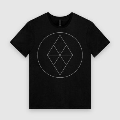 Kate Crystal Circle - Slim Lightweight Tee (Same Day) Thumbnail