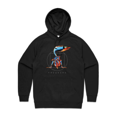 Freakers Hoodie Crabclaw Bird Front Only Thumbnail